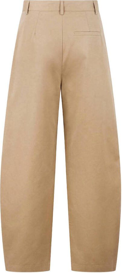 Shoeby Studio balloon broek met studs zand - Foto 3