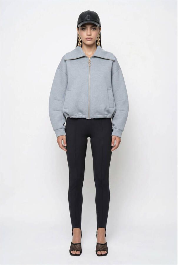Shoeby Studio sweatvest grijs