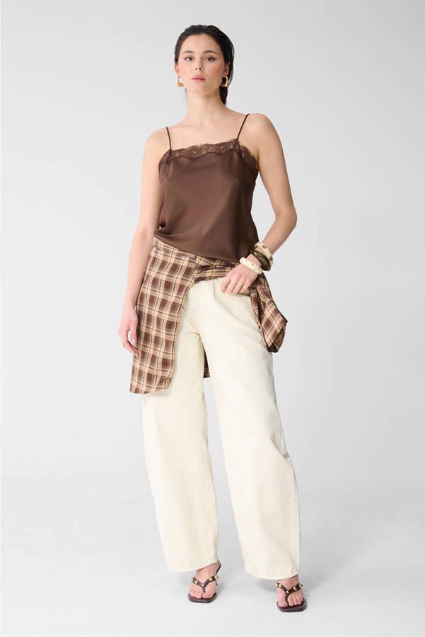 Shoeby Studio top bruin
