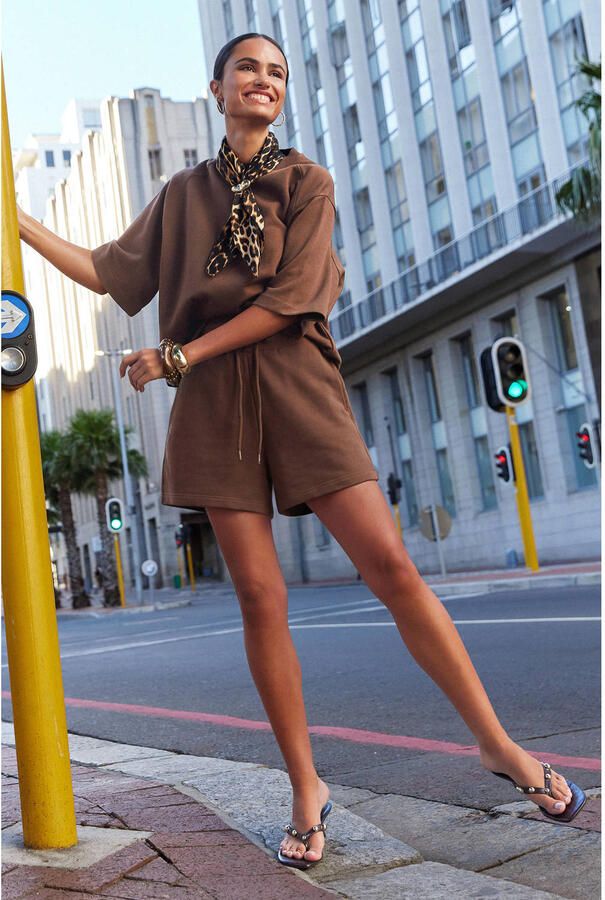 Shoeby sweat top bruin - Foto 2