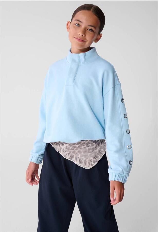 Shoeby sweater lichtblauw Effen | Sweater van - Foto 2