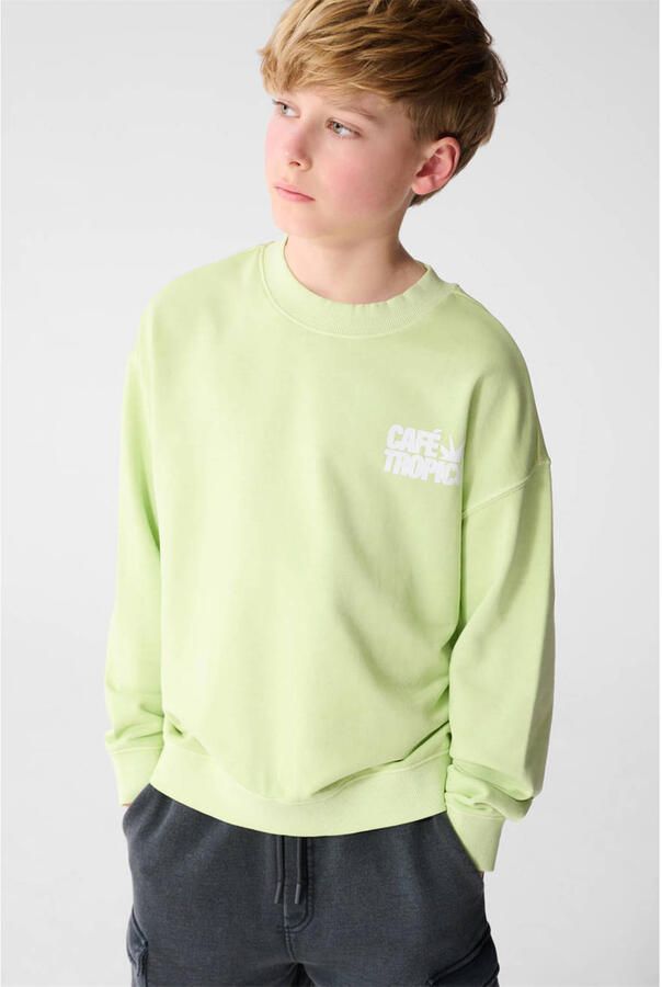 Shoeby sweater lichtgroen