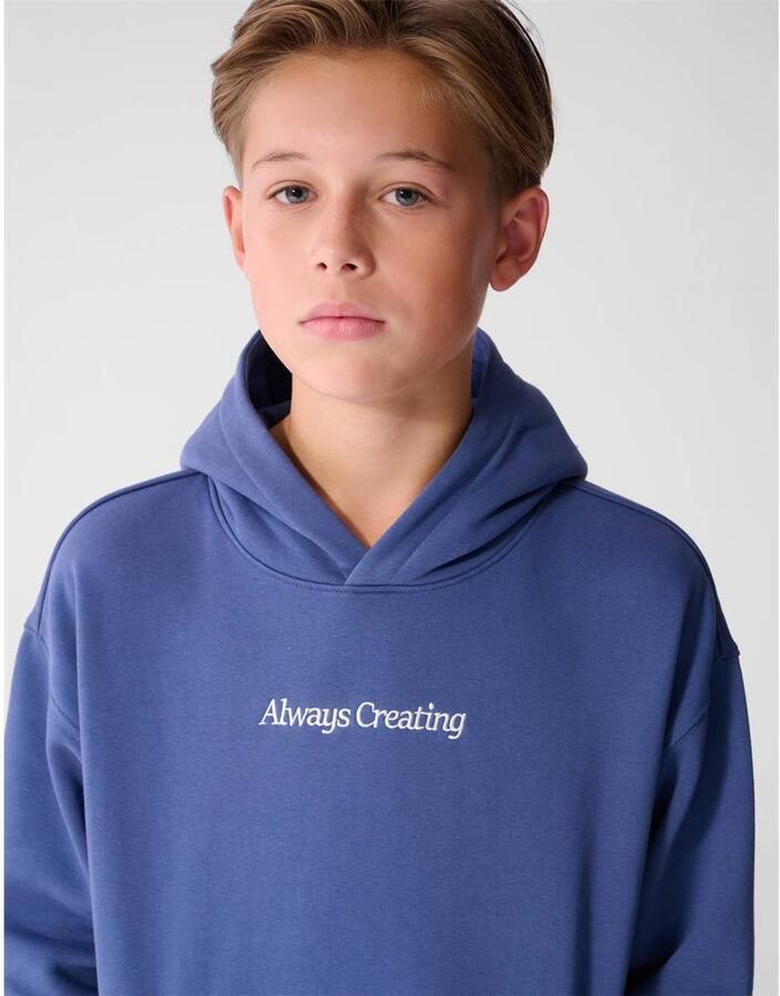 Shoeby sweater met backprint blauw - Foto 2