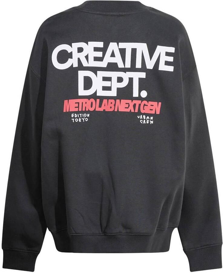 Shoeby sweater met tekst donkergrijs rood Tekst - Foto 2