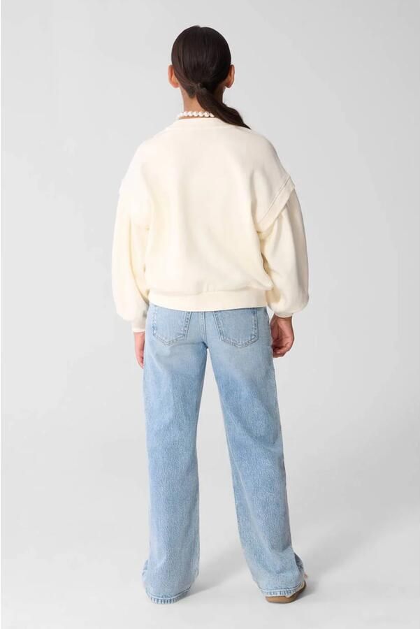 Shoeby sweater met tekst ecru Tekst - Foto 2