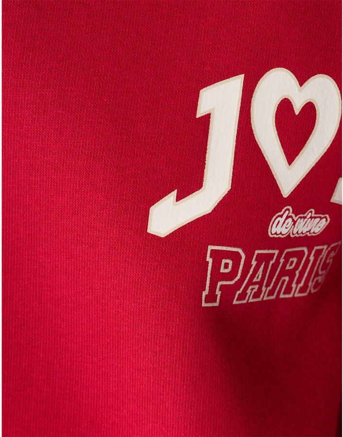 Shoeby sweater met tekst rood - Foto 2