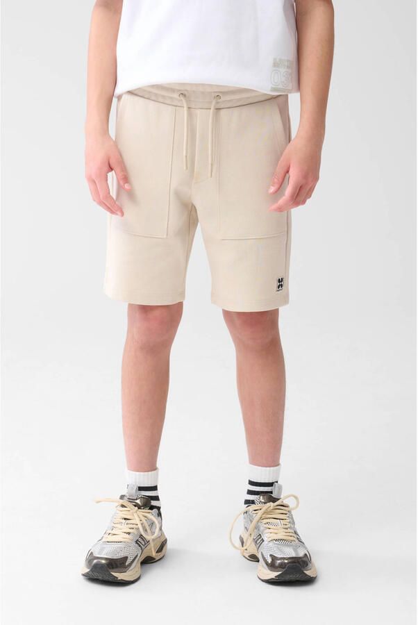Shoeby sweatshort zand Bruin Jongens Katoen Effen 170 176 - Foto 2
