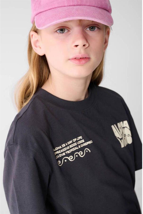 Shoeby T-shirt antraciet - Foto 2