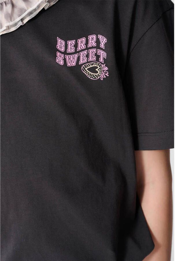 Shoeby T-shirt antraciet - Foto 2