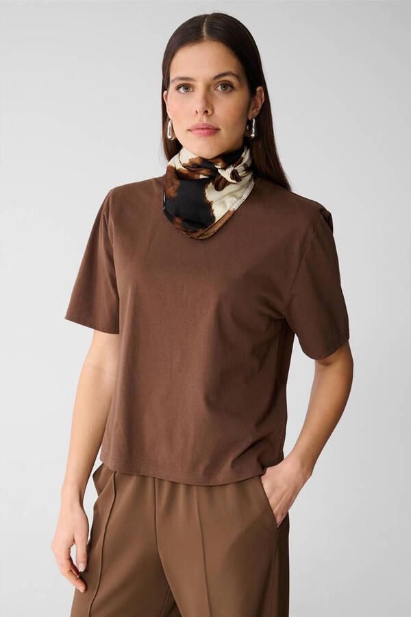 Shoeby T-shirt bruin