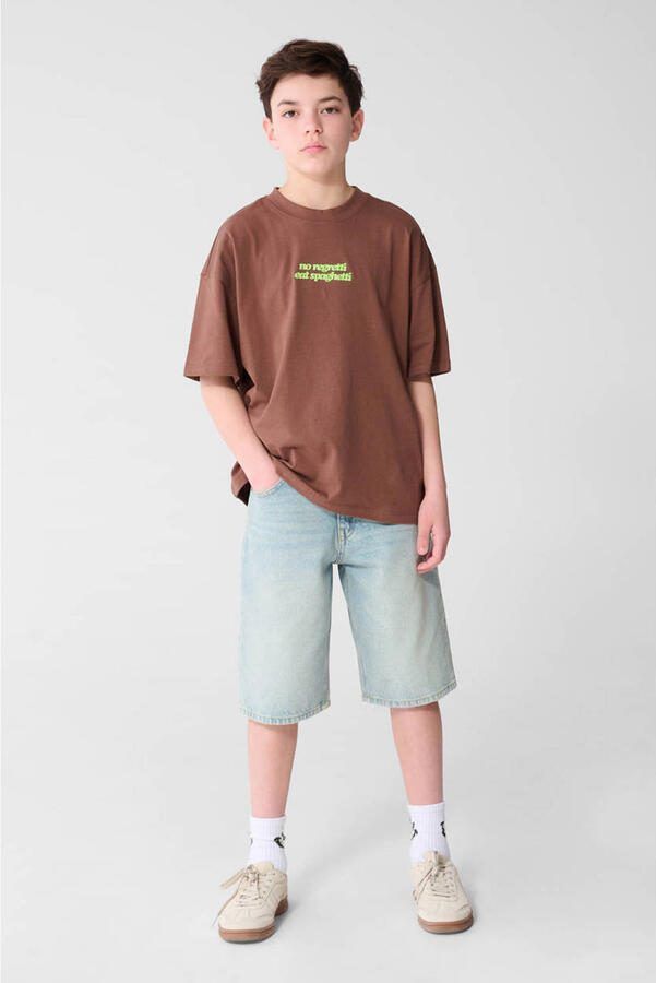 Shoeby T-shirt bruin