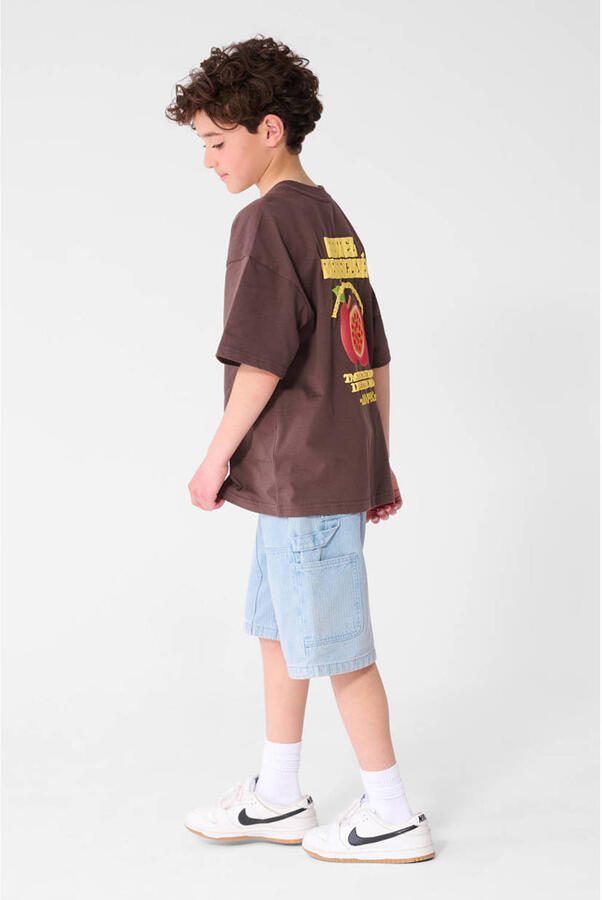 Shoeby T-shirt bruin - Foto 3