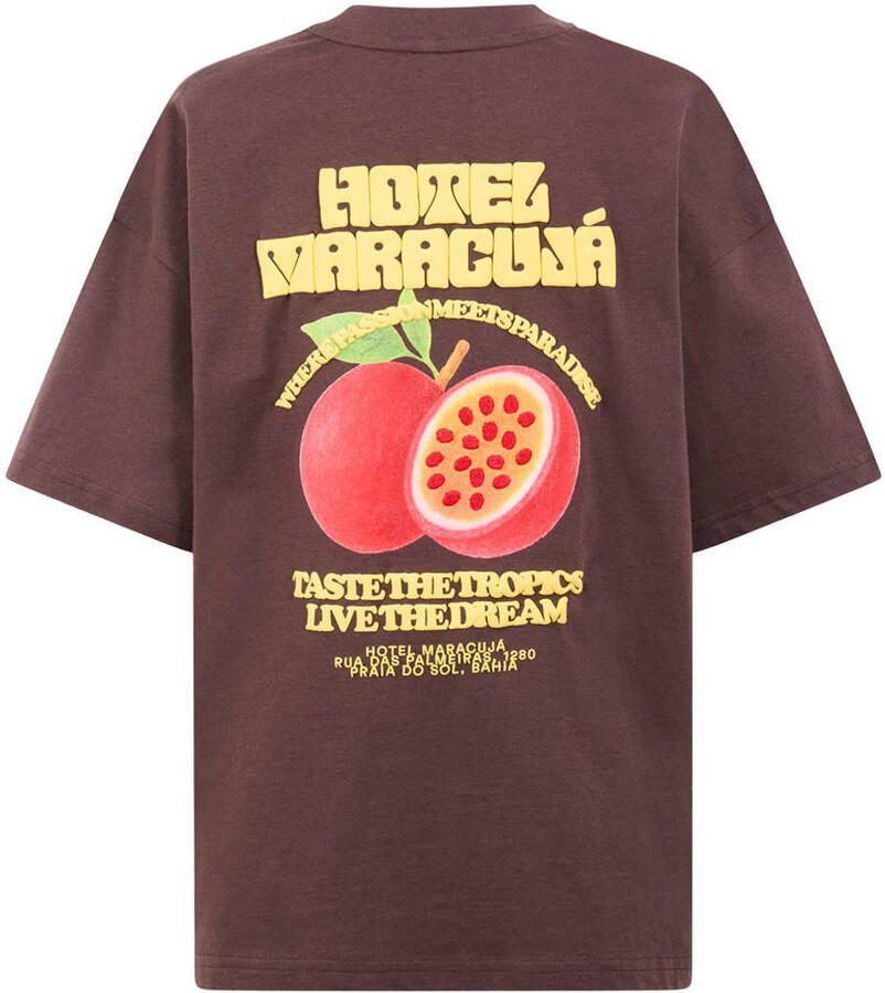 Shoeby T-shirt bruin - Foto 2