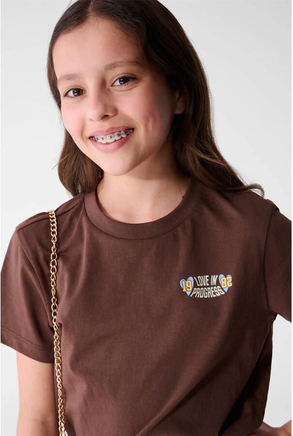 Shoeby T-shirt bruin