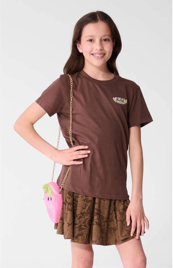 Shoeby T-shirt bruin - Foto 3
