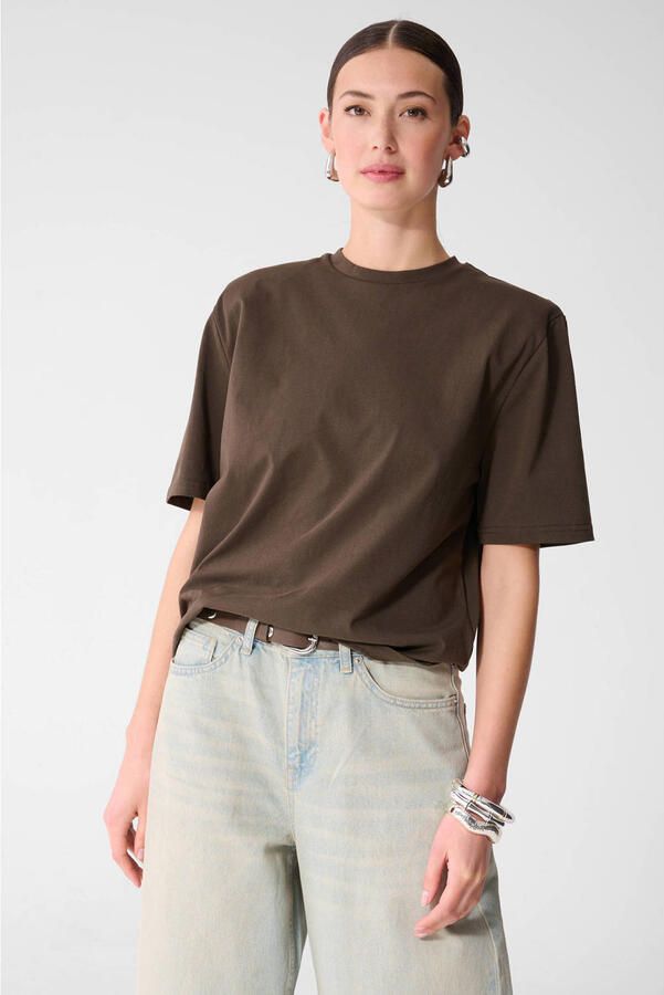 Shoeby T-shirt bruin