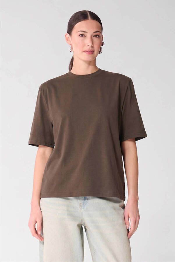 Shoeby T-shirt bruin - Foto 3