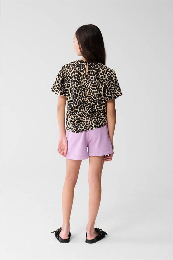 Shoeby T-shirt bruin beige zwart - Foto 3