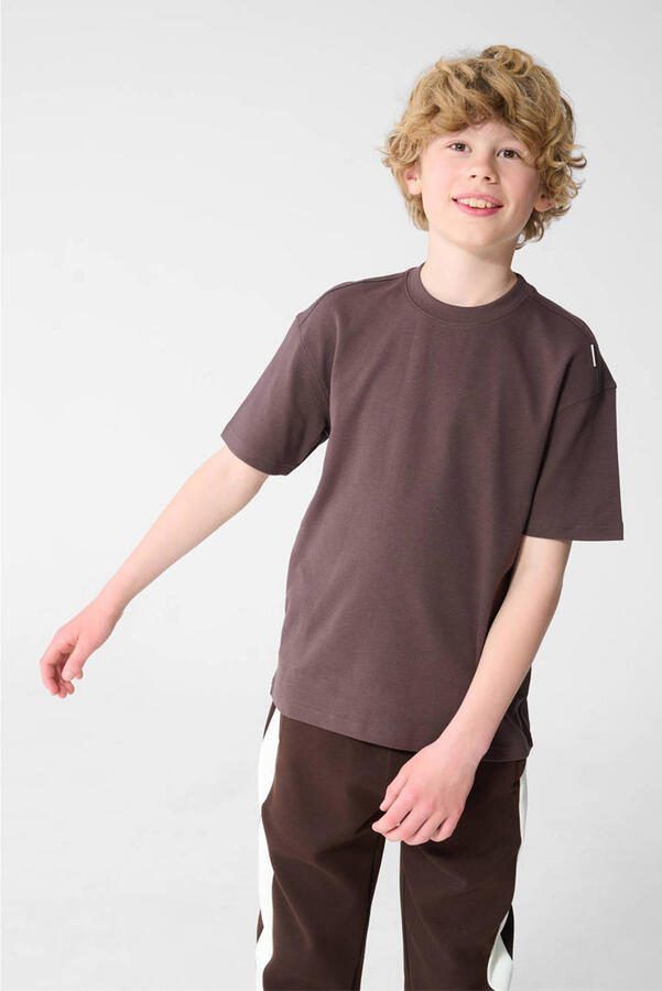 Shoeby T-shirt donkerbruin