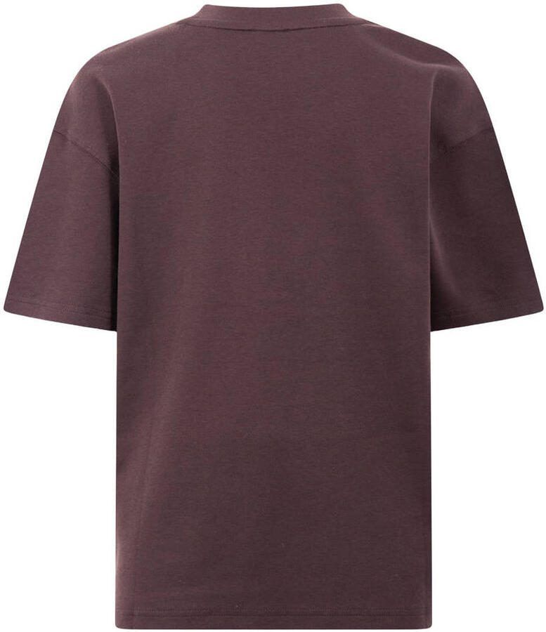 Shoeby T-shirt donkerbruin - Foto 2