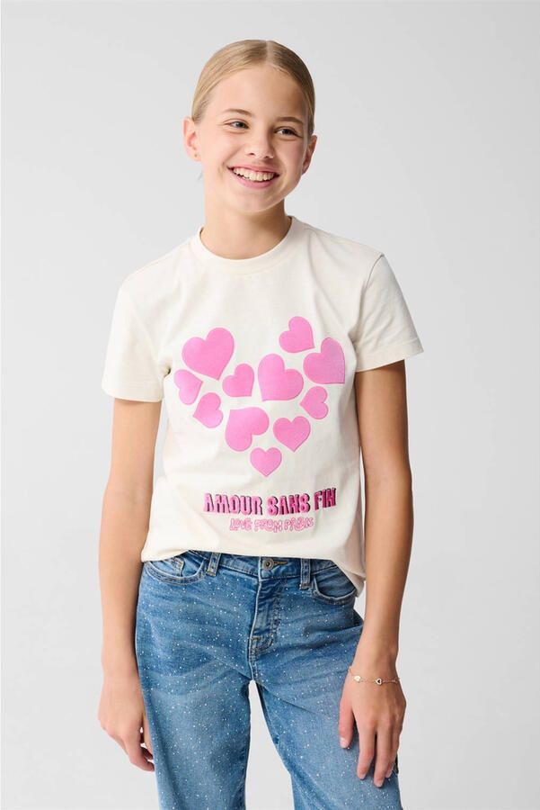 Shoeby T-shirt ecru