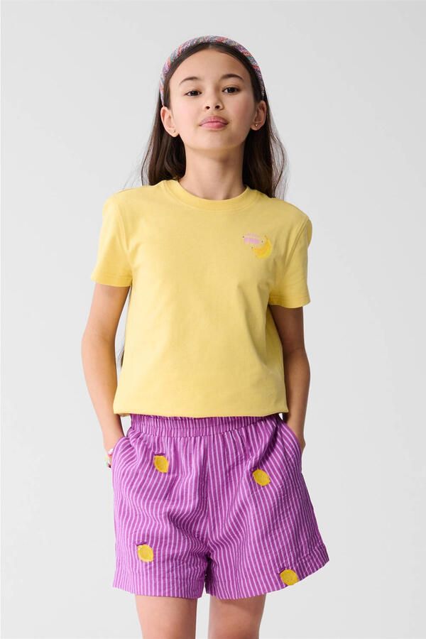 Shoeby T-shirt geel