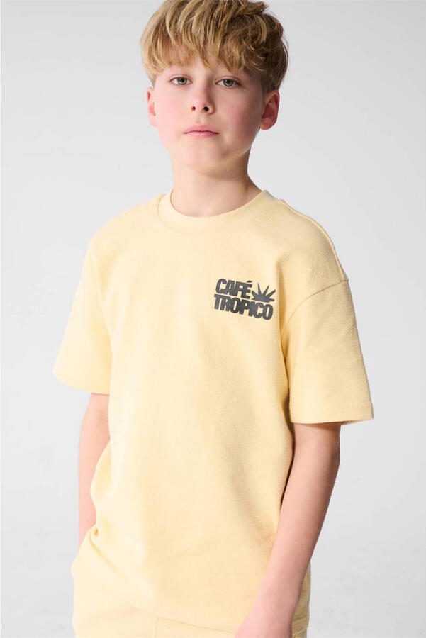 Shoeby T-shirt lichtgeel