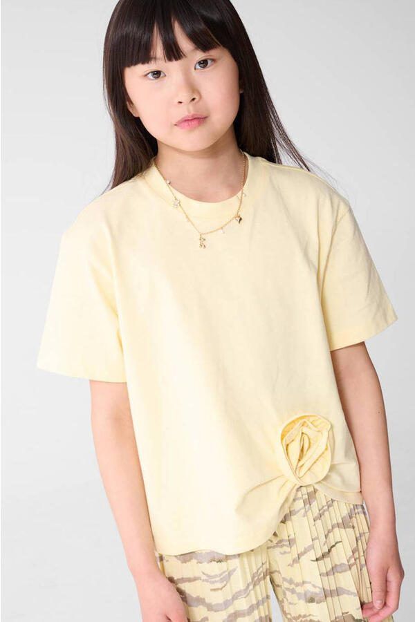 Shoeby T-shirt lichtgeel