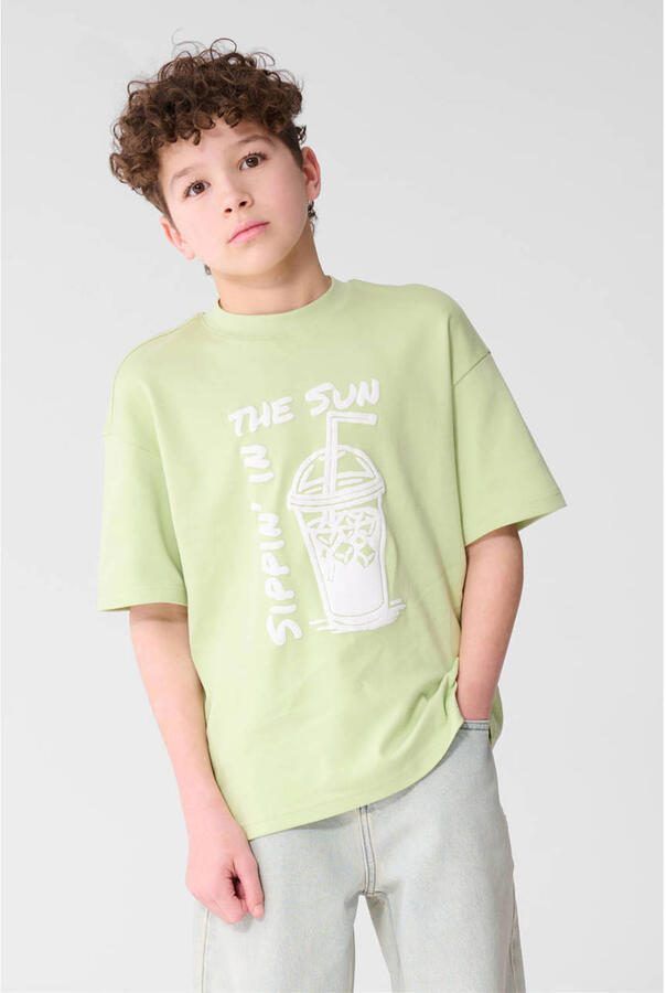 Shoeby T-shirt lichtgroen