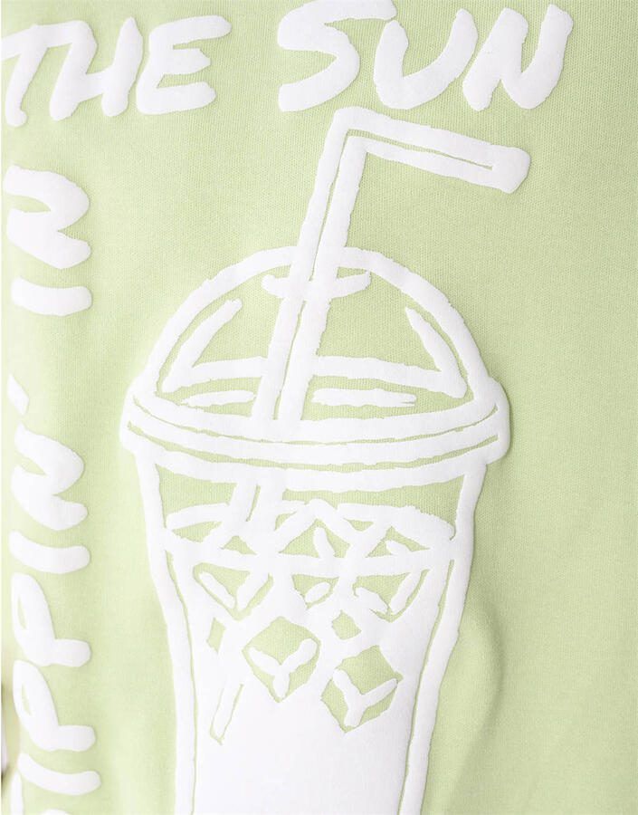 Shoeby T-shirt lichtgroen - Foto 2