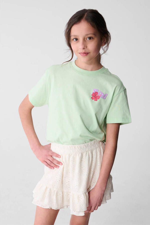 Shoeby T-shirt lichtgroen - Foto 2