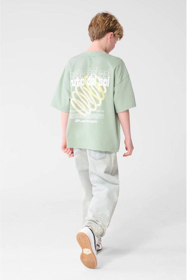 Shoeby T-shirt lichtgroen - Foto 2