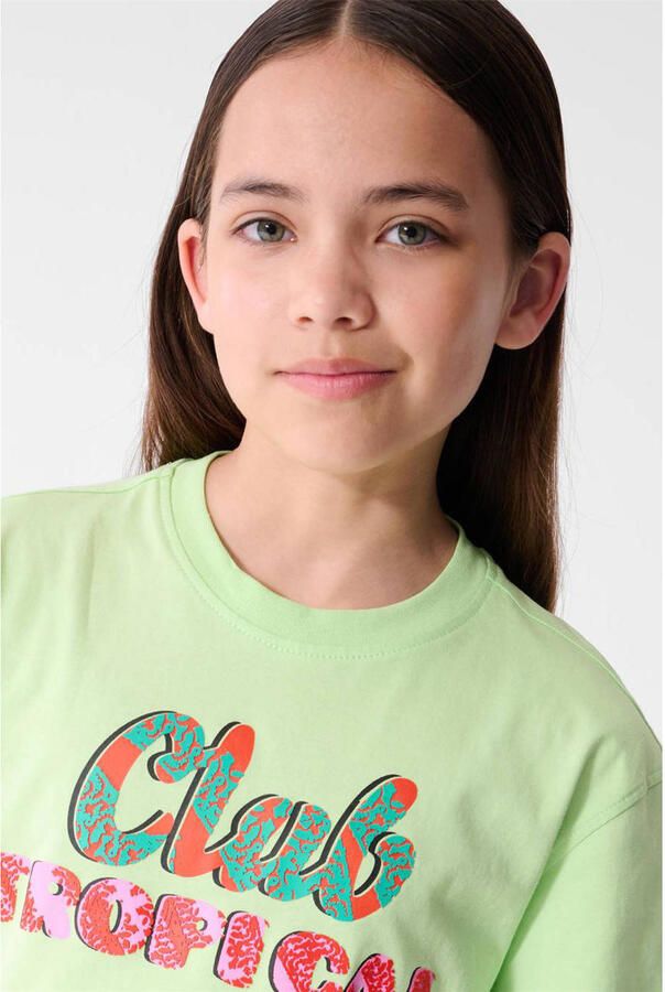 Shoeby T-shirt lichtgroen - Foto 2