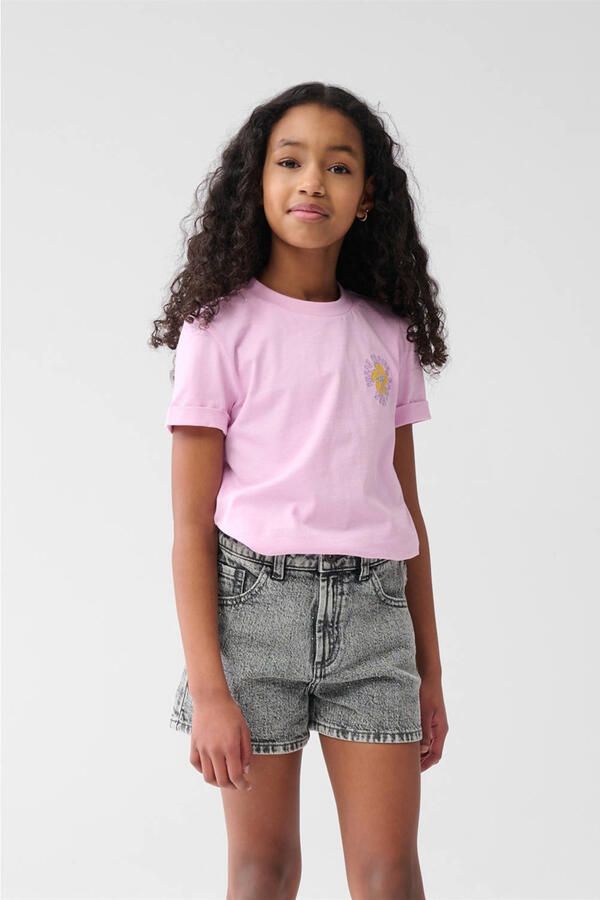 Shoeby T-shirt lichtroze