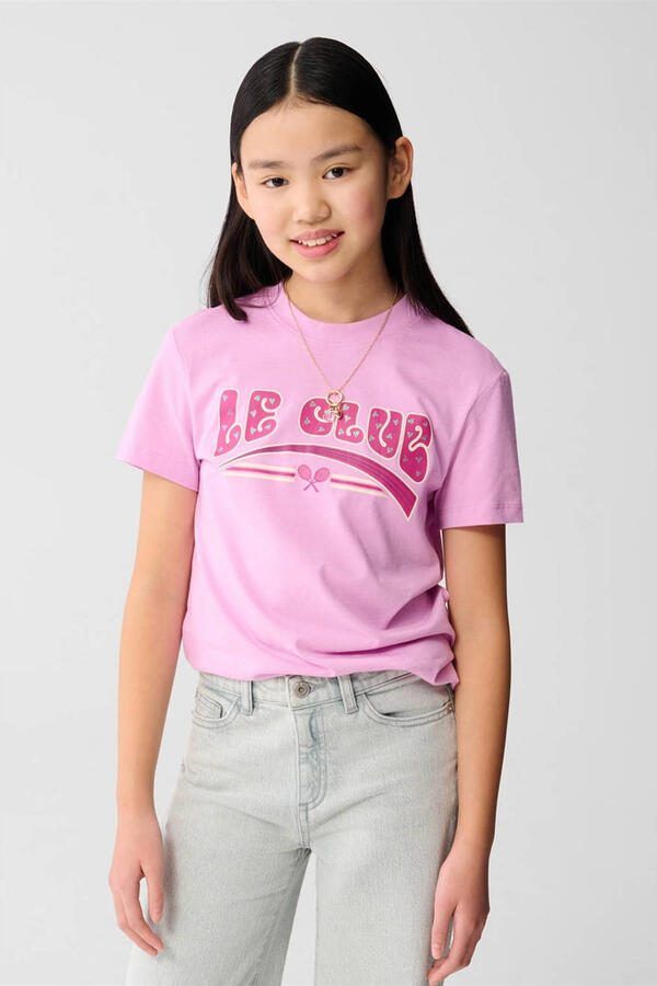 Shoeby T-shirt lichtroze