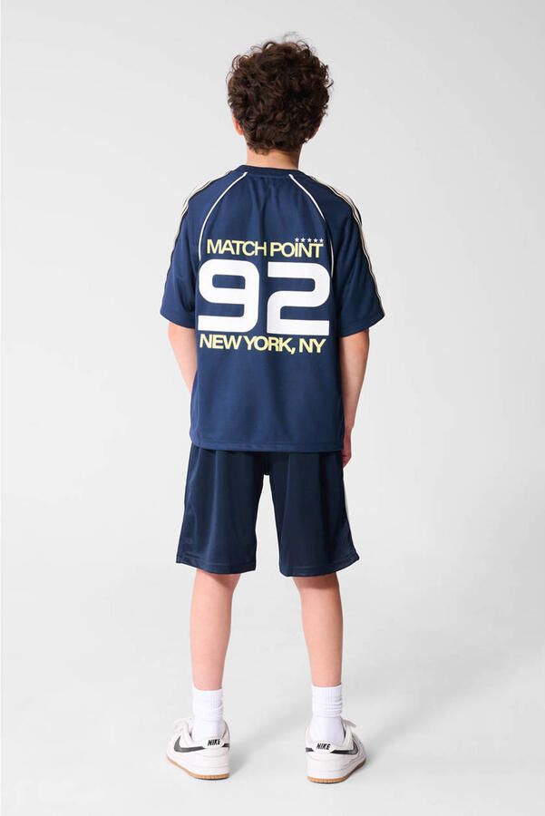 Shoeby T-shirt met backprint donkerblauw - Foto 2