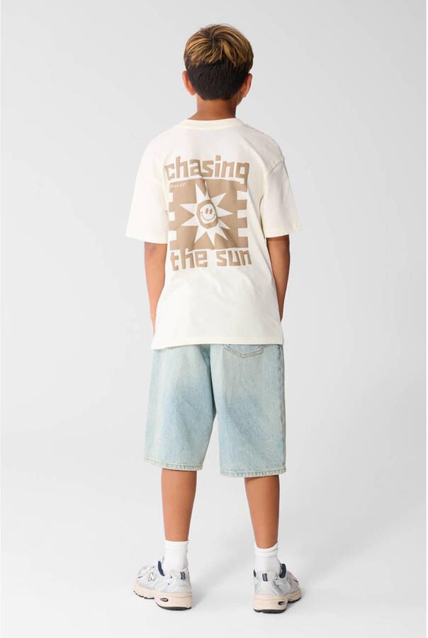 Shoeby T-shirt met backprint ecru - Foto 3