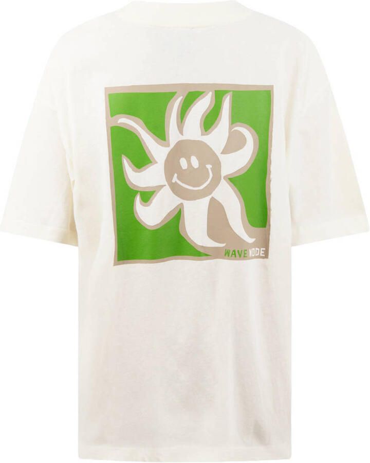 Shoeby T-shirt met backprint ecru - Foto 2