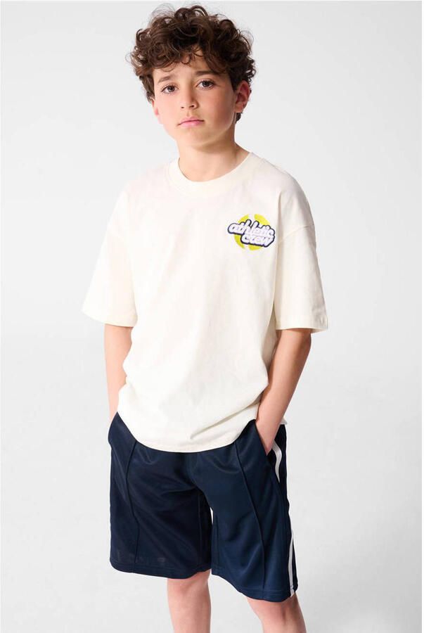 Shoeby T-shirt met backprint ecru