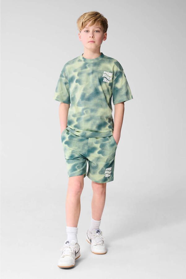 Shoeby T-shirt met backprint groen