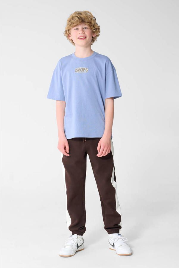 Shoeby T-shirt met backprint lichtblauw - Foto 3
