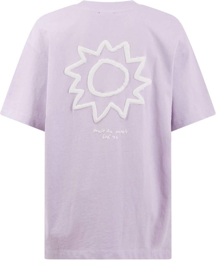 Shoeby T-shirt met backprint lila - Foto 2