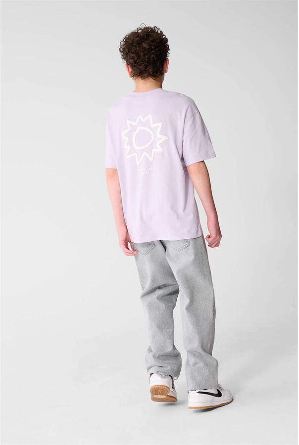 Shoeby T-shirt met backprint lila - Foto 3