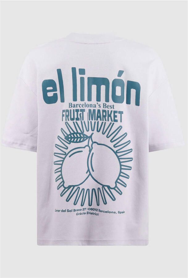 Shoeby T-shirt met backprint lila - Foto 2
