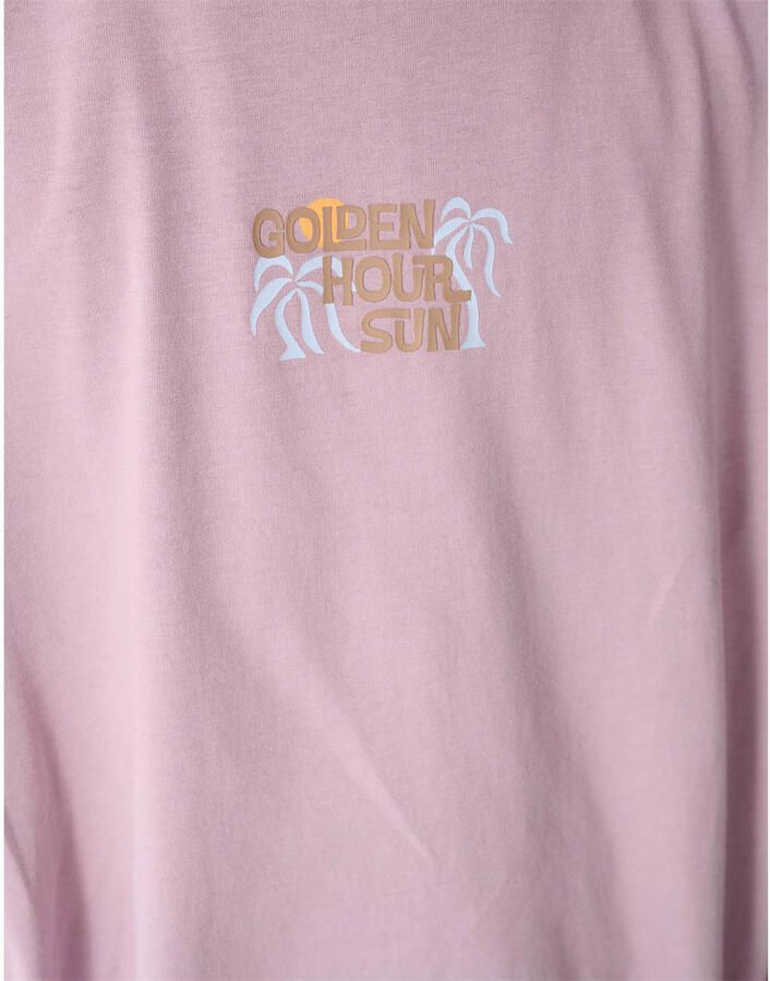 Shoeby T-shirt met backprint lila - Foto 2