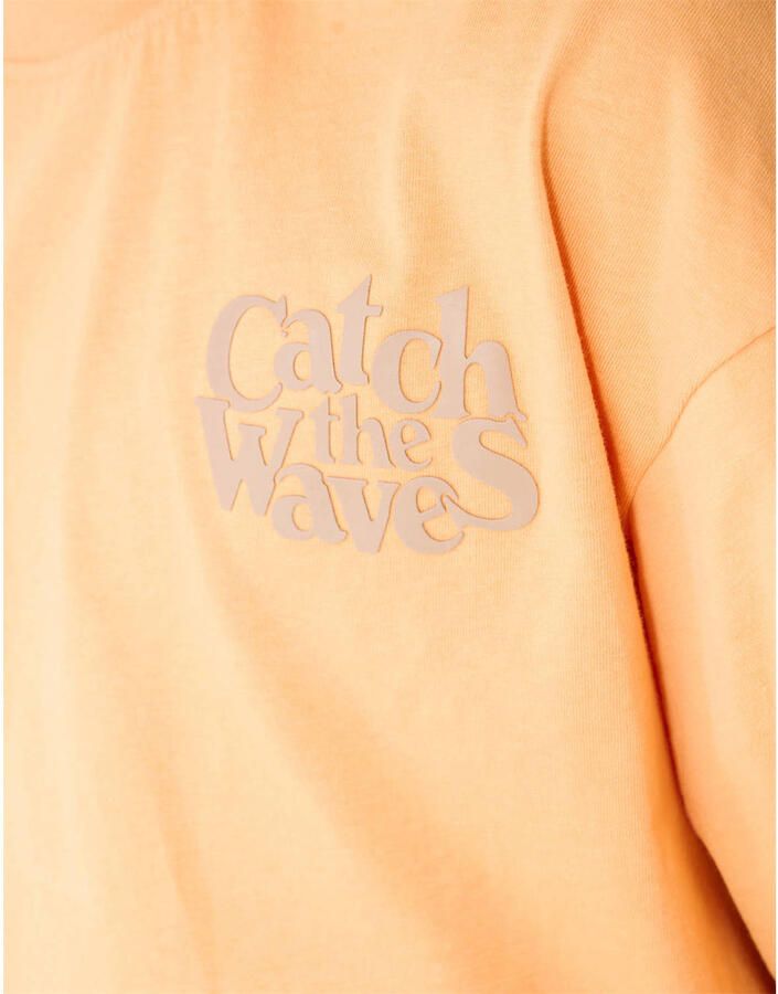 Shoeby T-shirt met backprint oranje - Foto 2