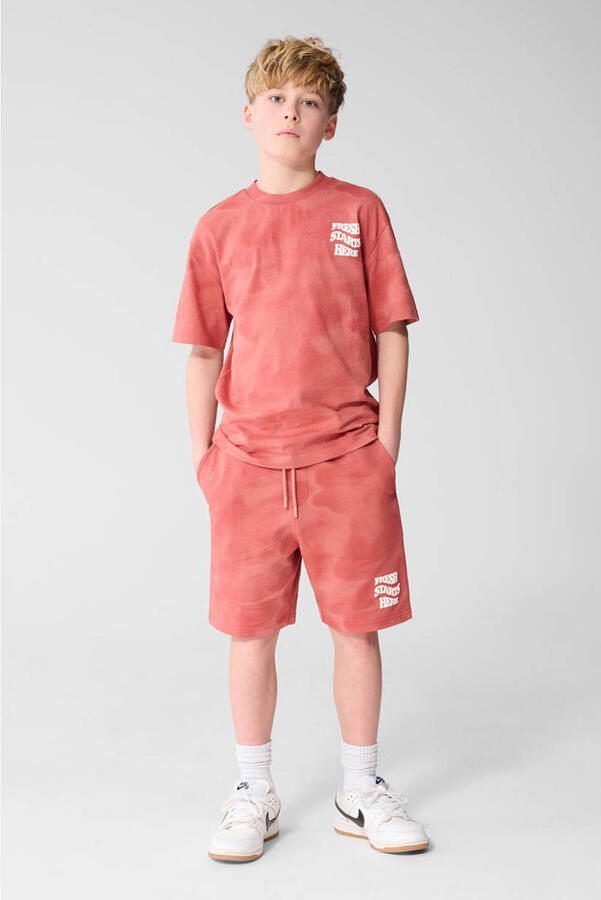 Shoeby T-shirt met backprint oudroze