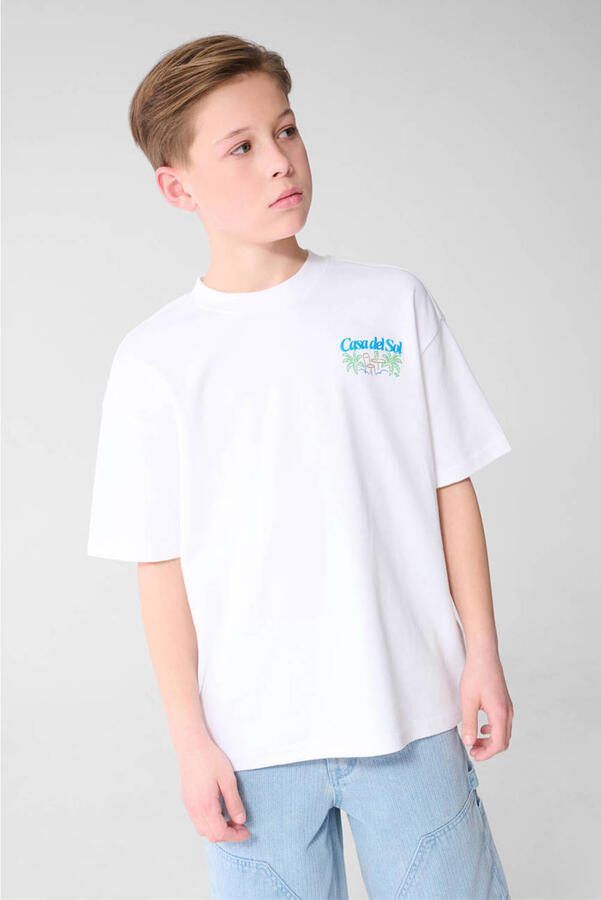 Shoeby T-shirt met backprint wit