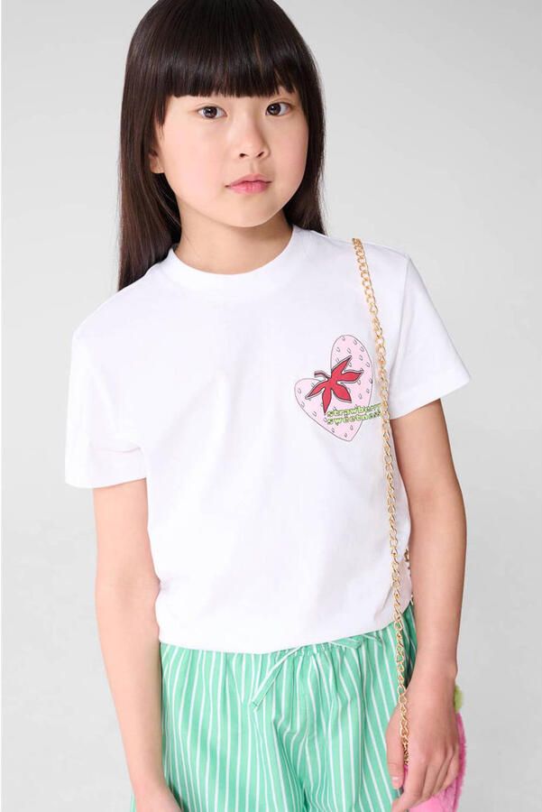 Shoeby T-shirt met backprint wit