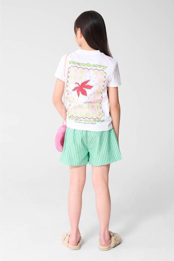 Shoeby T-shirt met backprint wit - Foto 3